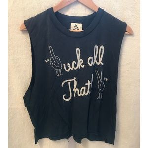 UNIF 'Fuck All That" Tank Top